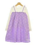 Noeil aime BeBe（ノイユエームベベ）ワンピース（その他） 紫 サイズ:130(9T-10T) キッズ/2200683192162