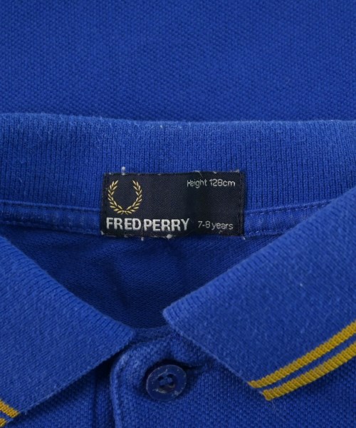 FRED PERRY（フレッドペリー）Tシャツ・カットソー 青 サイズ:7-8years(128cm) キッズ/2200639236094
