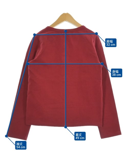 Pan Pan tutu（パンパンチュチュ）Tシャツ・カットソー 赤 サイズ:150(13T-14T) キッズ/2200616417164