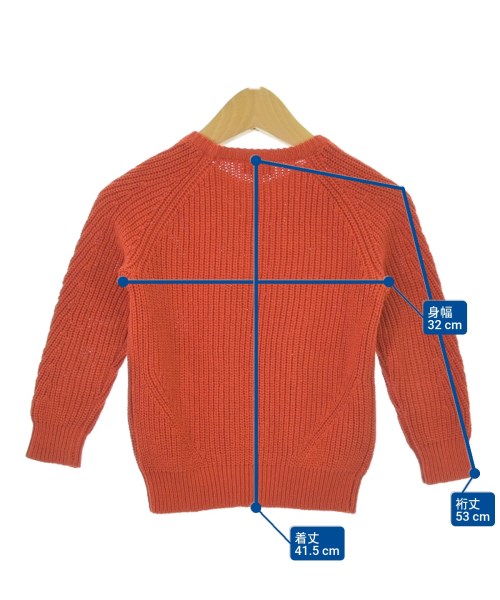 DEMYLEE（デミリー）ニット オレンジ サイズ:130(9T-10T) キッズ/2200657186029