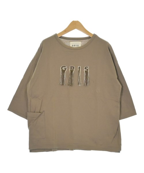 GRIS(グリ)Tシャツ・カットソー 茶 サイズ:M(120cm位)/2200699188128