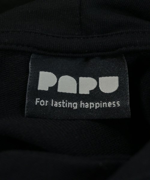 PAPU（パプ）パーカー 黒 サイズ:110(5T-6T) キッズ/2200610424304