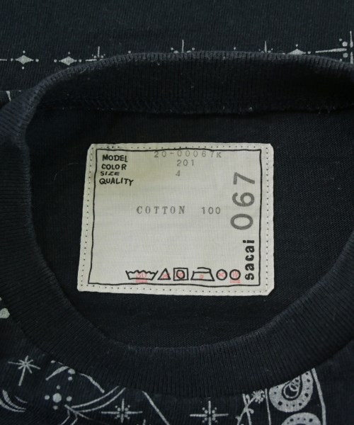 sacai（サカイ）Tシャツ・カットソー 紺 サイズ:4 キッズ/2200621429237