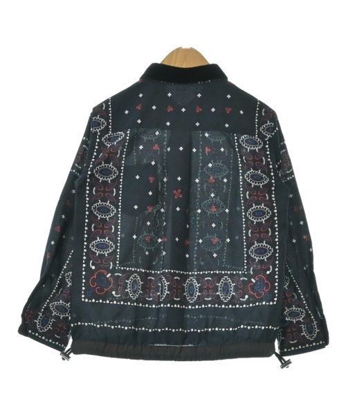 sacai（サカイ）シャツ 紺 サイズ:100(3T-4T) キッズ/2200714591063