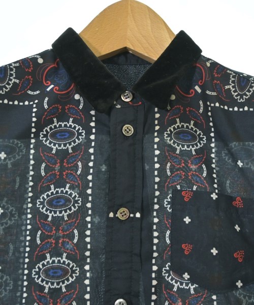 sacai（サカイ）シャツ 紺 サイズ:100(3T-4T) キッズ/2200714591063