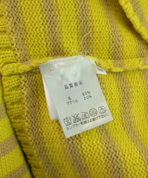 maan（マーン）ニット 黄 サイズ:116(7T-8T) キッズ/2200668542043