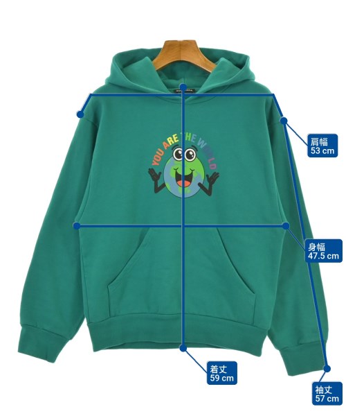 BALENCIAGA（バレンシアガ）パーカー 緑 サイズ:130(9T-10T) キッズ/2200644249089