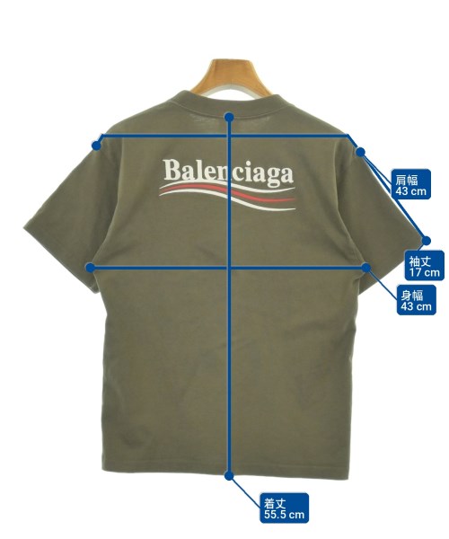 BALENCIAGA（バレンシアガ）Tシャツ・カットソー カーキ サイズ:10(140cm位) キッズ/2200724899036