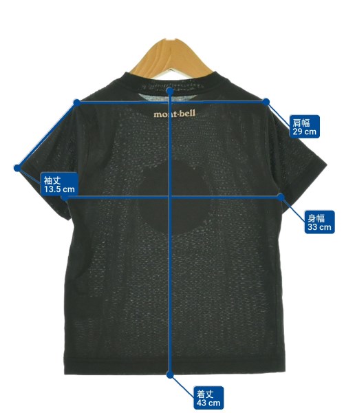 mont-bell（モンベル）Tシャツ・カットソー 黒 サイズ:110(5T-6T) キッズ/2200626197063
