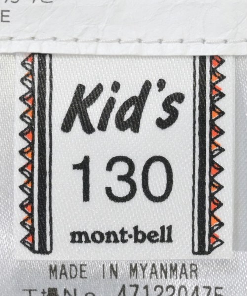 mont-bell（モンベル）その他 青 サイズ:130(9T-10T) キッズ/2200618329021