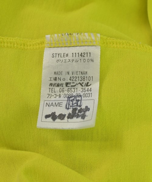 mont-bell（モンベル）Tシャツ・カットソー 黄 サイズ:100(3T-4T) キッズ/2200658345098