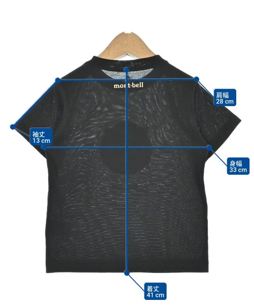 mont-bell（モンベル）Tシャツ・カットソー 黒 サイズ:110(5T-6T) キッズ/2200702212086