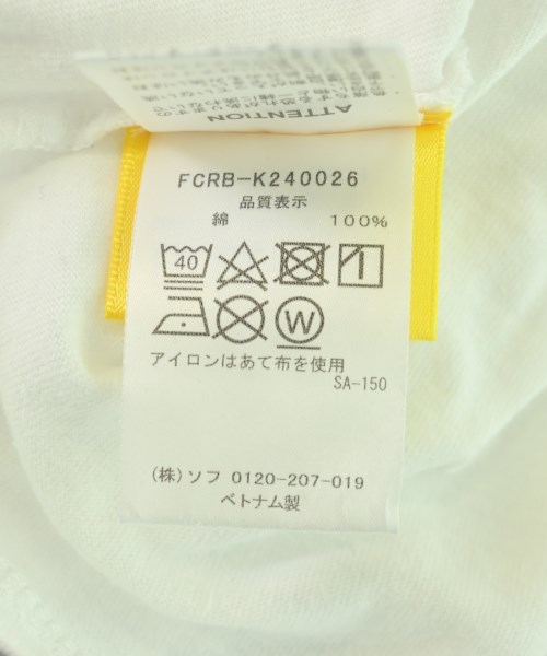 F.C.R.B（エフシーアールビー）Tシャツ・カットソー 白 サイズ:M(120cm位) キッズ/2200720464061