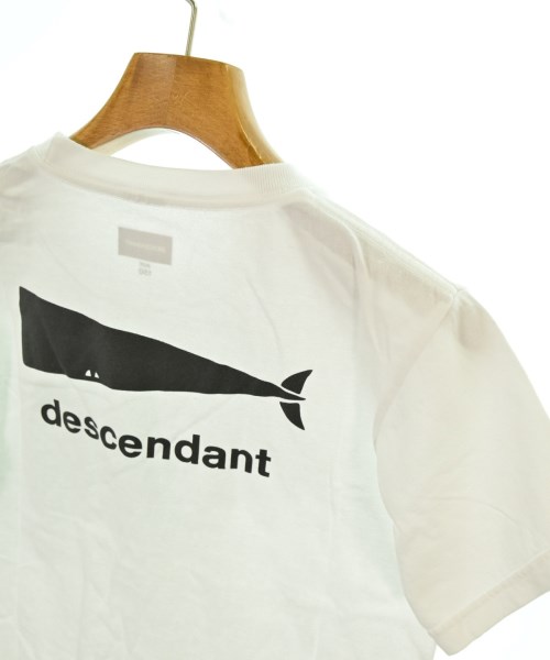 DESCENDANT（ディセンダント）Tシャツ・カットソー 白 サイズ:150(13T-14T) キッズ/2200622607078