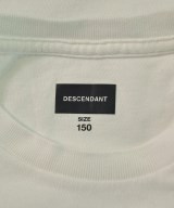 DESCENDANT（ディセンダント）Tシャツ・カットソー 白 サイズ:150(13T-14T) キッズ/2200622607078