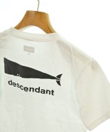 DESCENDANT（ディセンダント）Tシャツ・カットソー 白 サイズ:150(13T-14T) キッズ/2200622607078