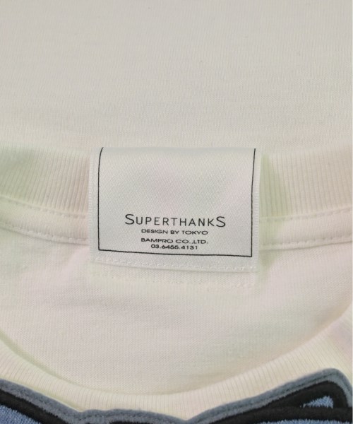 SUPERTHANKS（スーパーサンクス）Tシャツ・カットソー 白 サイズ:130(9T-10T) キッズ/2200491438674