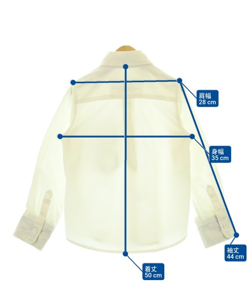 SUPERTHANKS（スーパーサンクス）シャツ 白 サイズ:120(7T-8T) キッズ/2200679667131
