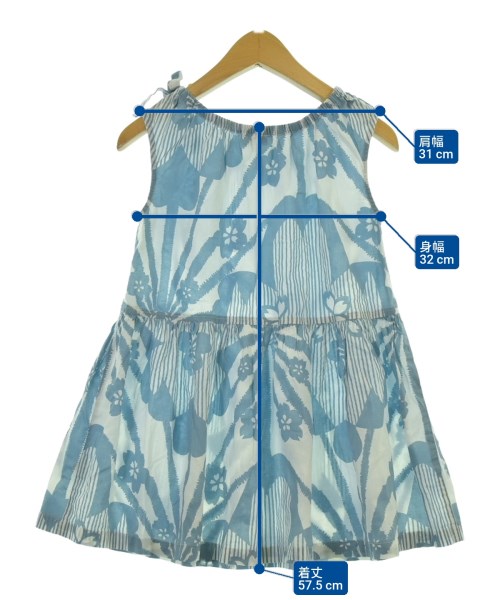 CARAMEL（キャラメル）ワンピース（その他） 青 サイズ:100(3T-4T) キッズ/2200640385057