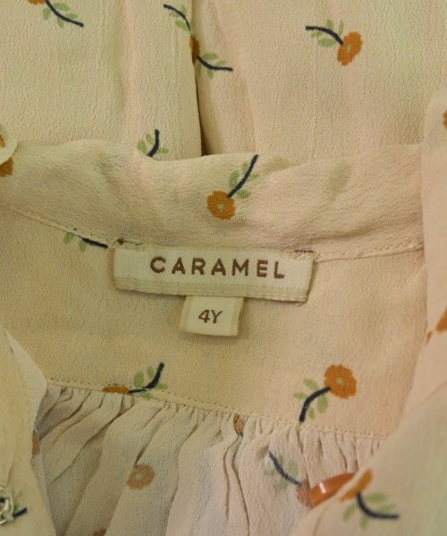 CARAMEL（キャラメル）シャツ ベージュ サイズ:110(5T-6T) キッズ/2200637553186