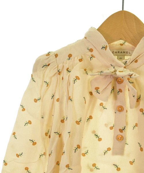 CARAMEL（キャラメル）シャツ ベージュ サイズ:110(5T-6T) キッズ/2200637553186