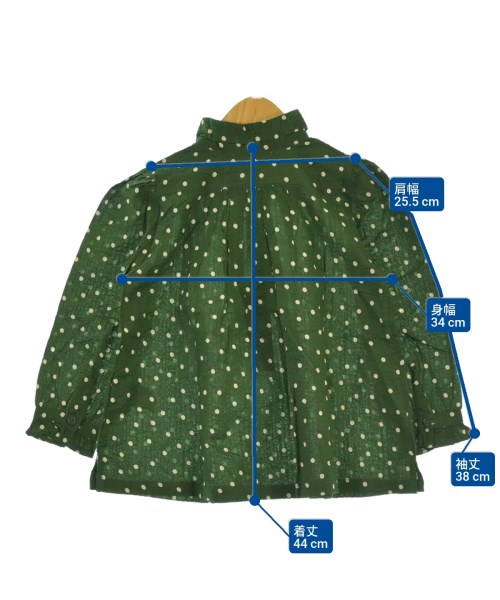 CARAMEL（キャラメル）シャツ 緑 サイズ:110(5T-6T) キッズ/2200637553193