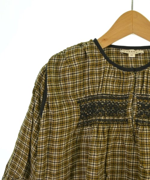 CARAMEL（キャラメル）ワンピース（その他） カーキ サイズ:100(3T-4T) キッズ/2200637553216
