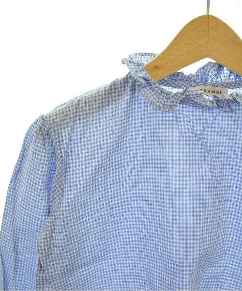 CARAMEL（キャラメル）シャツ 青 サイズ:120(7T-8T) キッズ/2200641103056