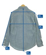 crewcuts（クルーカッツ）シャツ 青 サイズ:8(120cm位) キッズ/2200674055216