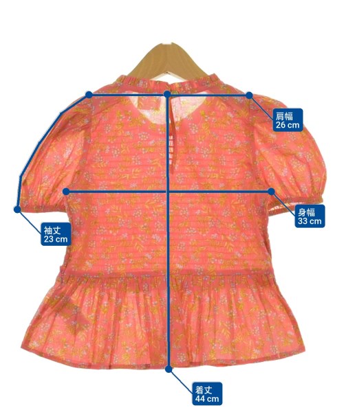 crewcuts（クルーカッツ）シャツ ピンク サイズ:S(100cm位) キッズ/2200640338107