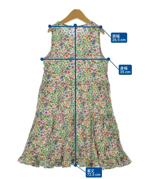 crewcuts（クルーカッツ）ワンピース（その他） 白 サイズ:120(7T-8T) キッズ/2200640338114