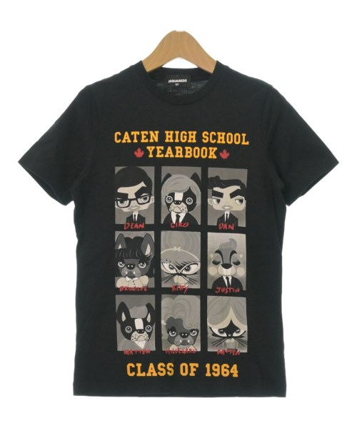 DSQUARED(ディースクエアード)Tシャツ・カットソー 黒 サイズ:140(11T-12T)/2200483218024