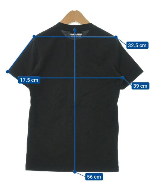 DSQUARED（ディースクエアード）Tシャツ・カットソー 黒 サイズ:140(11T-12T) キッズ/2200483218024