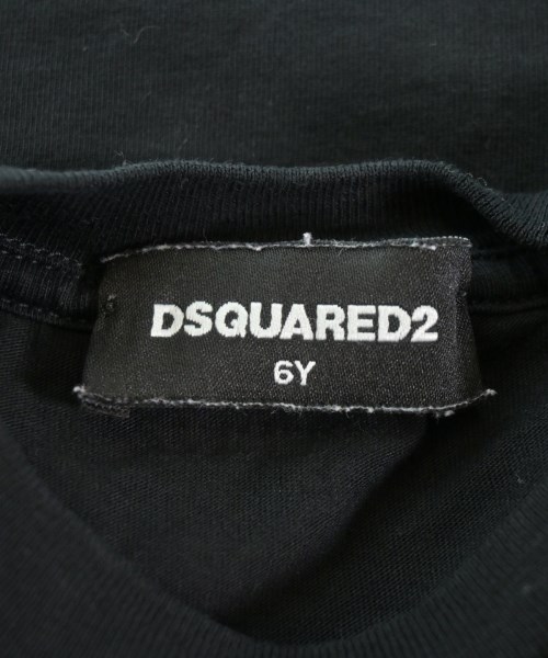 DSQUARED（ディースクエアード）Tシャツ・カットソー 黒 サイズ:6Y(110cm位) キッズ/2200608493121