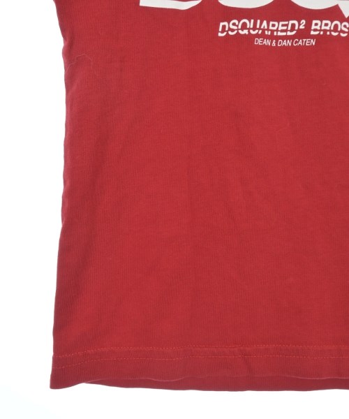 DSQUARED（ディースクエアード）Tシャツ・カットソー 赤 サイズ:4Y(100cm位) キッズ/2200608493138