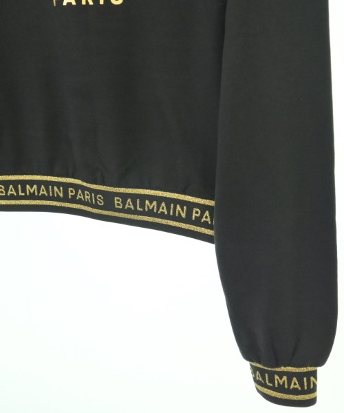 BALMAIN（バルマン）スウェット 黒 サイズ:150(13T-14T) キッズ/2200715210352