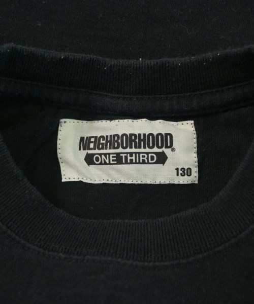 NEIGHBORHOOD ONE THIRD（ネイバーフッドワンサード）Tシャツ・カットソー 黒 サイズ:130(9T-10T) キッズ/2200615133034