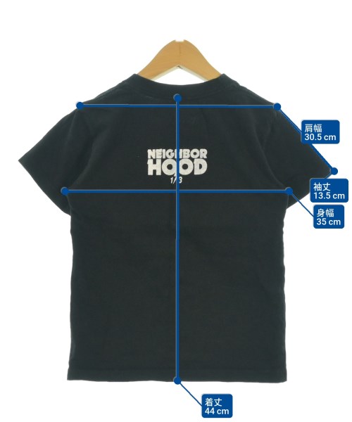 NEIGHBORHOOD ONE THIRD（ネイバーフッドワンサード）Tシャツ・カットソー 黒 サイズ:130(9T-10T) キッズ/2200615133034