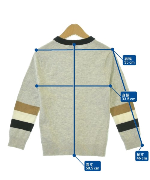 HUGO BOSS（ヒューゴボス）ニット グレー サイズ:126(9T-10T) キッズ/2200679819080