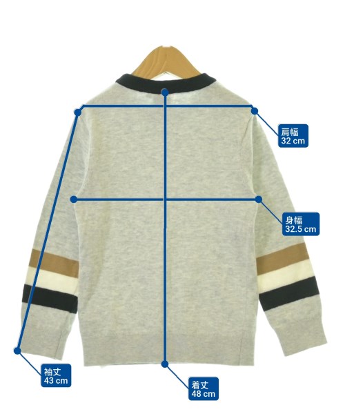 HUGO BOSS（ヒューゴボス）ニット グレー サイズ:114(5T-6T) キッズ/2200679819097