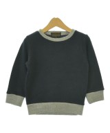 TRAVELING ALONE（トラベリングアローン）ニット 紺 サイズ:M(120cm位) キッズ/2200668542142