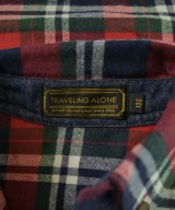 TRAVELING ALONE（トラベリングアローン）シャツ 赤 サイズ:130(9T-10T) キッズ/2200668542159