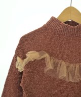 SLAP SLIP（スラップスリップ）ニット 茶 サイズ:S(100cm位) キッズ/2200688651107