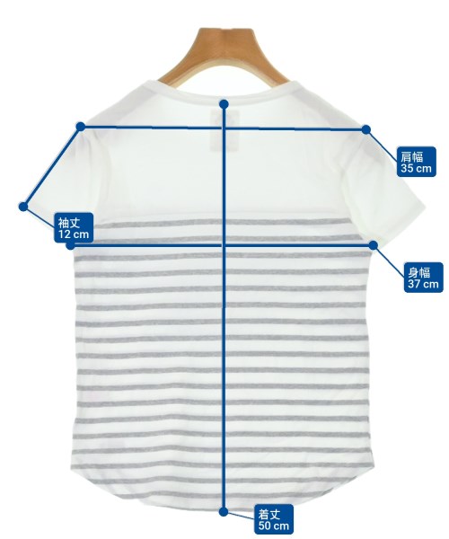 BNT（ビーエヌティー）Tシャツ・カットソー 白 サイズ:130(9T-10T) キッズ/2200614611250