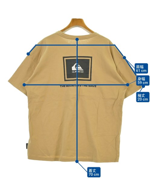 QUIKSILVER（クイックシルバー）Tシャツ・カットソー ベージュ サイズ:160(15T-16T) キッズ/2200650888081
