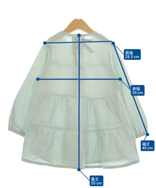 BREEZE（ブリーズ）ワンピース（その他） 青 サイズ:120(7T-8T) キッズ/2200624947165