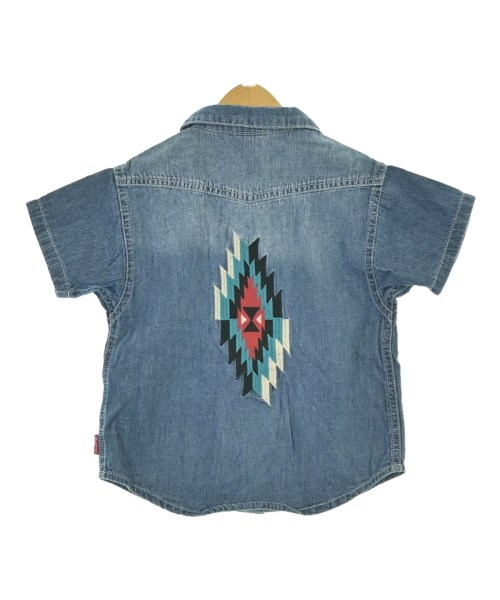 BREEZE（ブリーズ）シャツ 紺 サイズ:100(3T-4T) キッズ/2200642610034