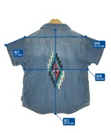 BREEZE（ブリーズ）シャツ 紺 サイズ:100(3T-4T) キッズ/2200642610034