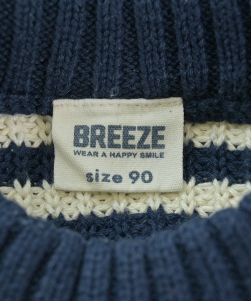 BREEZE（ブリーズ）ニット 紺 サイズ:90(24M) キッズ/2200612504028