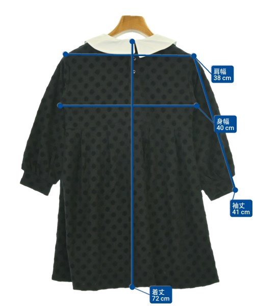 BREEZE（ブリーズ）ワンピース（その他） 黒 サイズ:120(7T-8T) キッズ/2200671624095